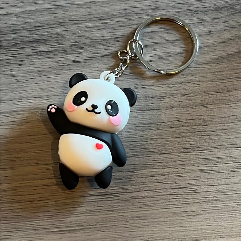 New Baby Panda Key Chain